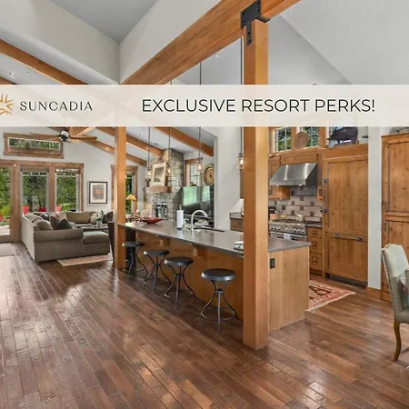Suncadia 4 Bdrm Home With Hot Tub And Creek - 